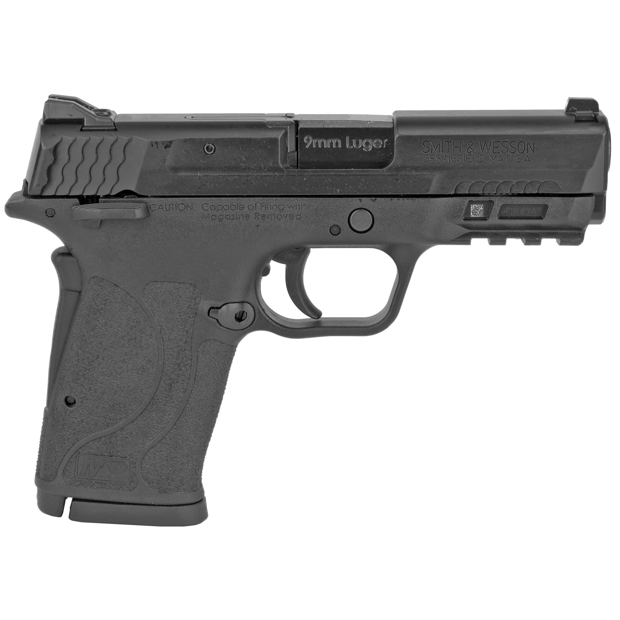 S&W SHIELD 2.0 EZ 9MM 8RD TS BLK