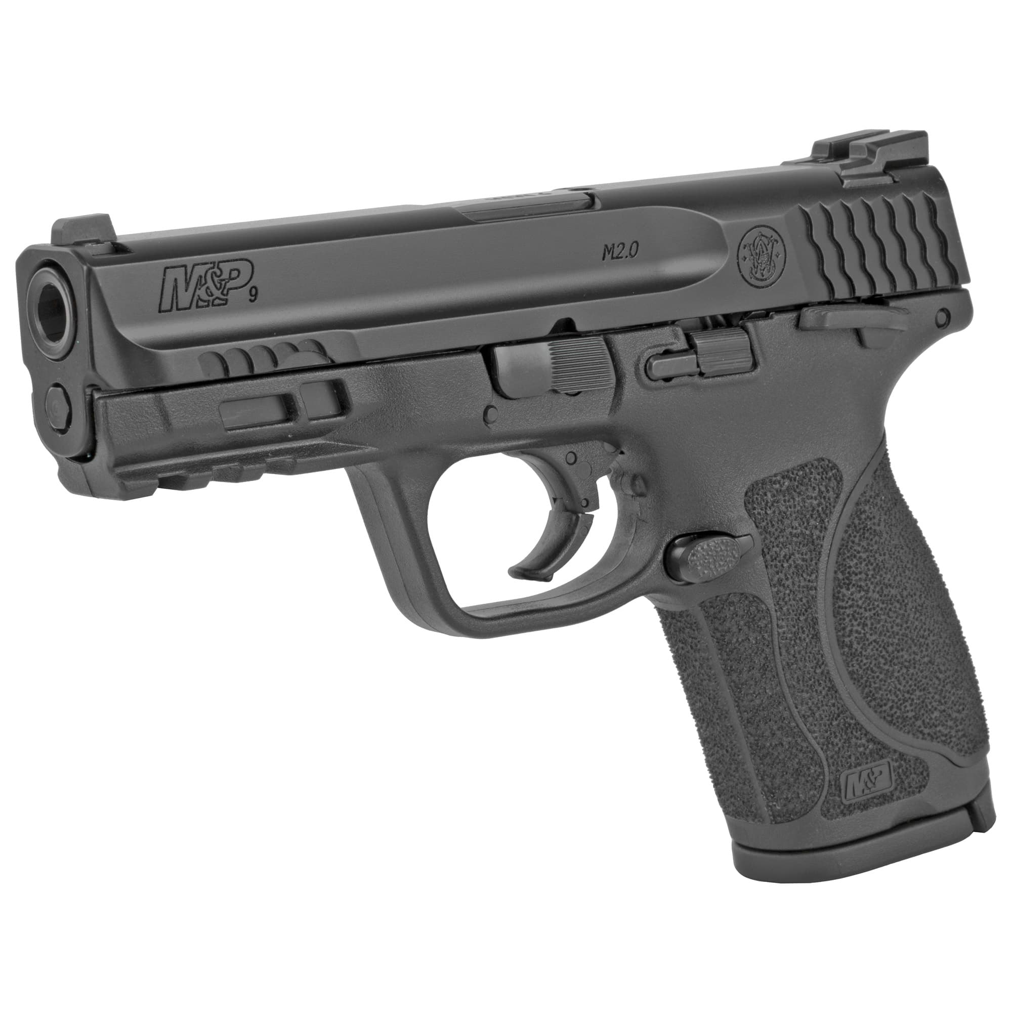 S&W M&P M2.0 9MM 4" 10RD BLK MS